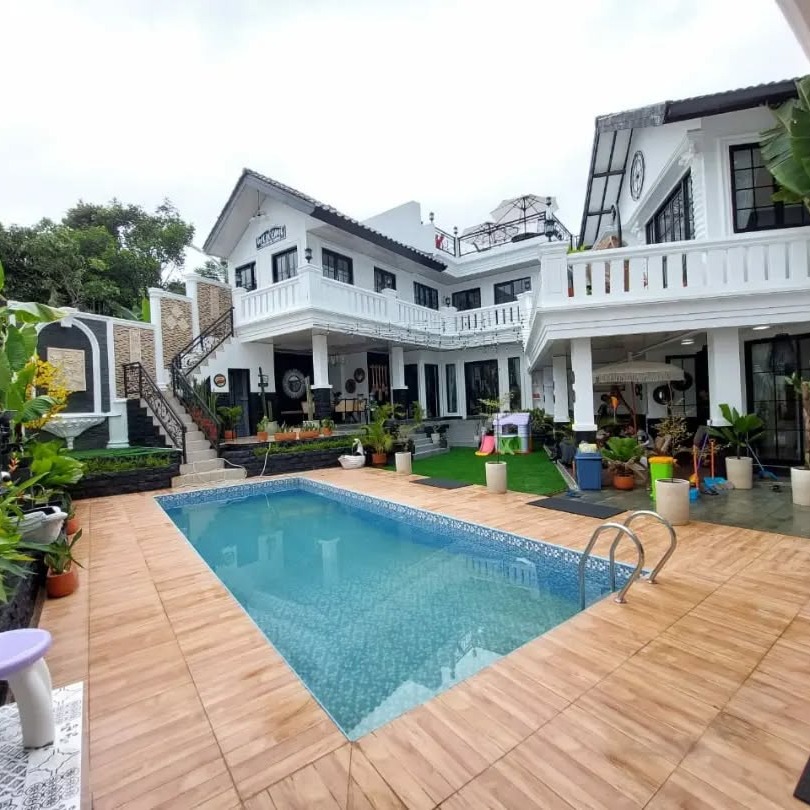 Private Villa 6 Kamar Puncak Bogor Aesthetic