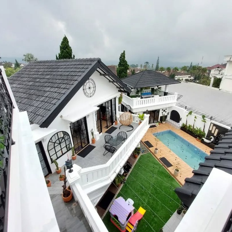 Private Villa 6 Kamar Puncak Bogor Aesthetic