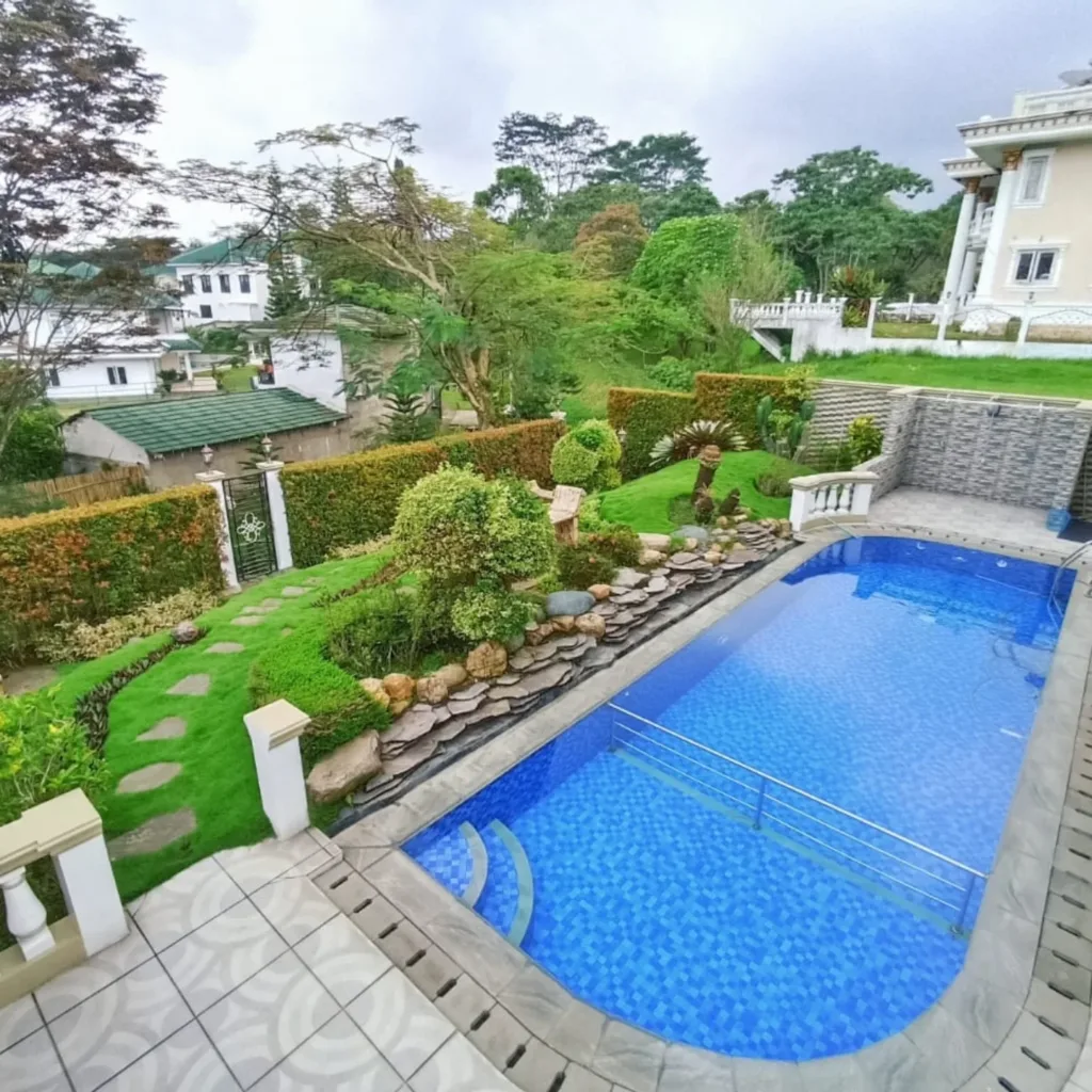 Villa Basmati 5 Kamar Private Pool dengan Balkon View di Puncak Bogor - foto 8